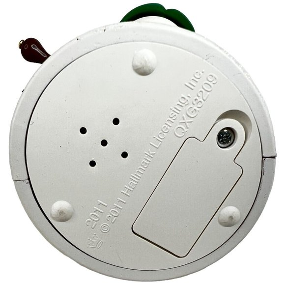 Hallmark Keepsake Ornament Hickory Tree Harmony 2011 Snowman Light Sound Motion - Picture 9 of 12